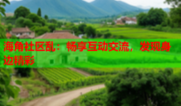 海角社区乱：畅享互动交流，发现身边精彩