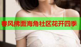 春风拂面海角社区花开四季